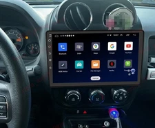 10.1" Android 14 Carplay For 2009-2017 Jeep Patriot Car Stereo Radio GPS Navi