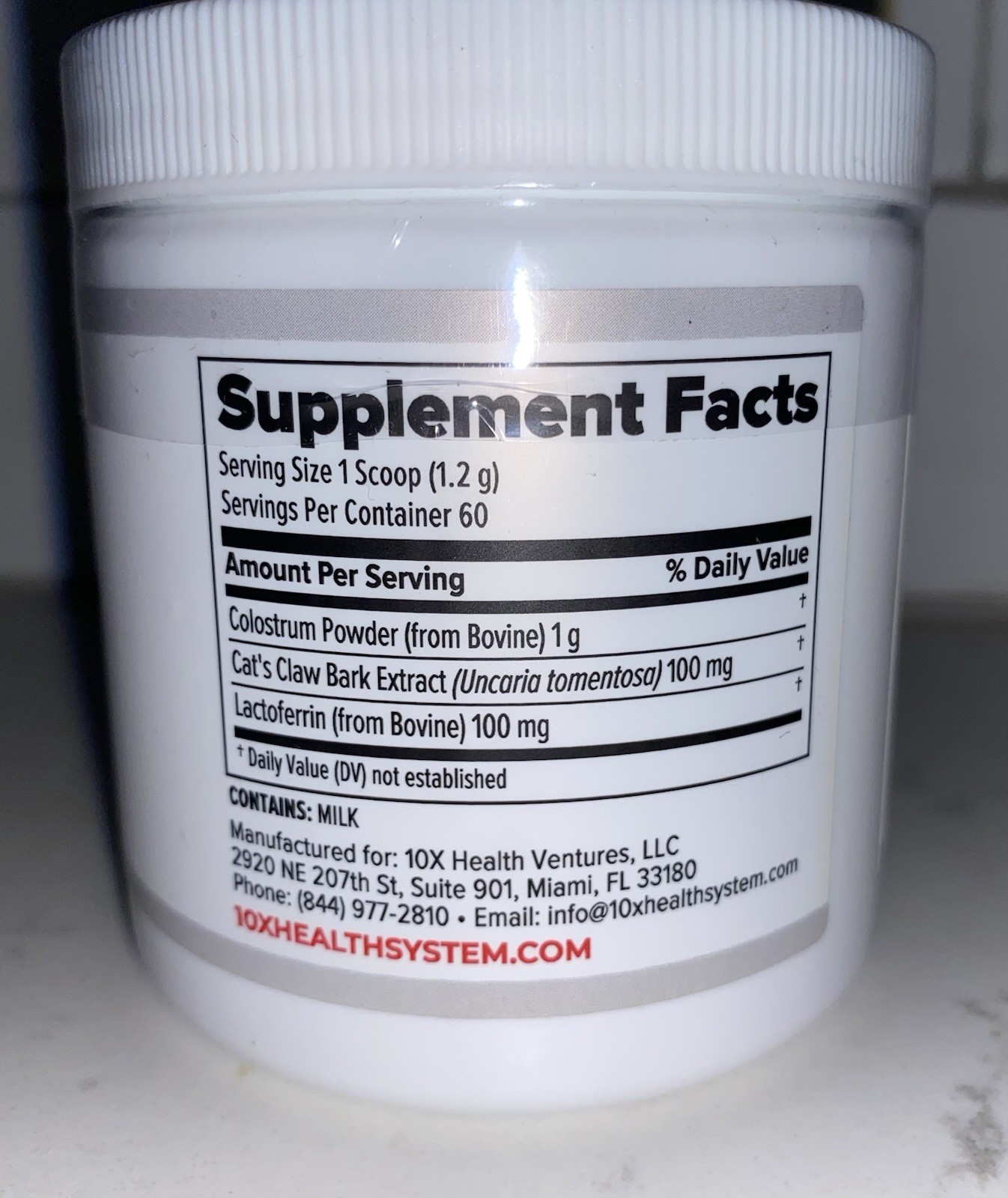 10X Health Colostrum Powder 72g (2.54 oz) Exp 05/27 | eBay