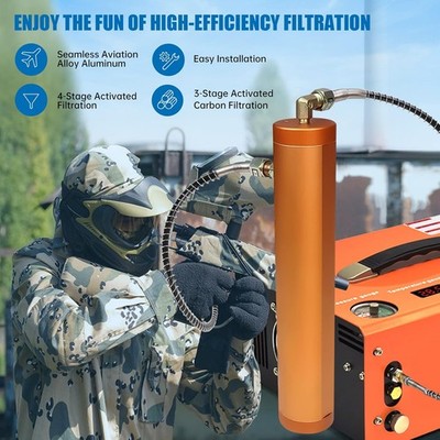 TOAUTO 30Mpa High Pressure Air Filter for Compressor