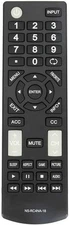 Universal NS-RC4NA-18 Remote Control Replacement for All Insignia TVs Black 