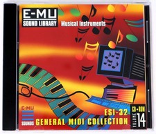 E-MU Systems Sound Library Volume 14 ESI-32 General Midi Collection Sampling CD