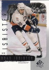 2000-01 SP Authentic #59 Brad Isbister