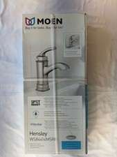 Moen Hensley Bathroom Sink Faucet WS84414MSRN in Brushed Nickel