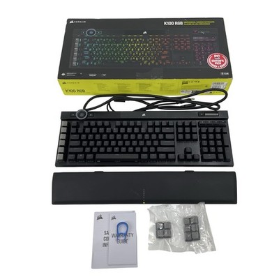 Corsair K100 RGB Mechanical Keyboard CHERRY MX SPEED Switches RGP0095 #SC1935