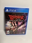 Berserk and the Band of the Hawk Sony PlayStation 4 2017 PS4