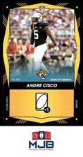 2025 UNO Elite Alt Jerseys Edition - Yellow Andre Cisco #025 Jaguars
