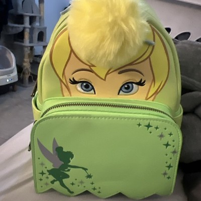Loungefly Disney Tinker Bell Top Knot Mini Backpack Exclusive NWT