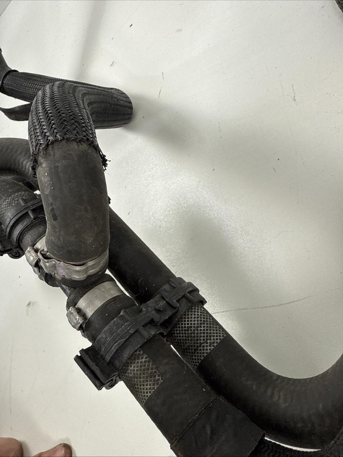 14-17 Maserati Ghibli OEM secondary auxiliary water coolant pump & hoses