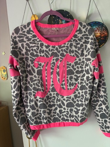 Juicy Couture Leopard Print Sweatshirt Juicy Couture Sweater Juicy Couture