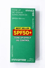 Innisfree Tone Up No Sebum Sunscreen EX SPF50 PA 60ml Oil Control