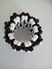 Black and White Kandi Rotator Cuff