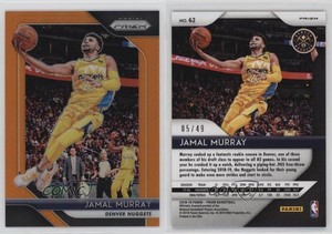 2018-19 Panini Prizm Orange Prizm /49 Jamal Murray #62