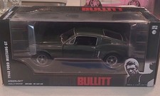 Greenlight 1:24 Hollywood Bullitt 1968 Ford Mustang GT Diecast Car Ltd Ed