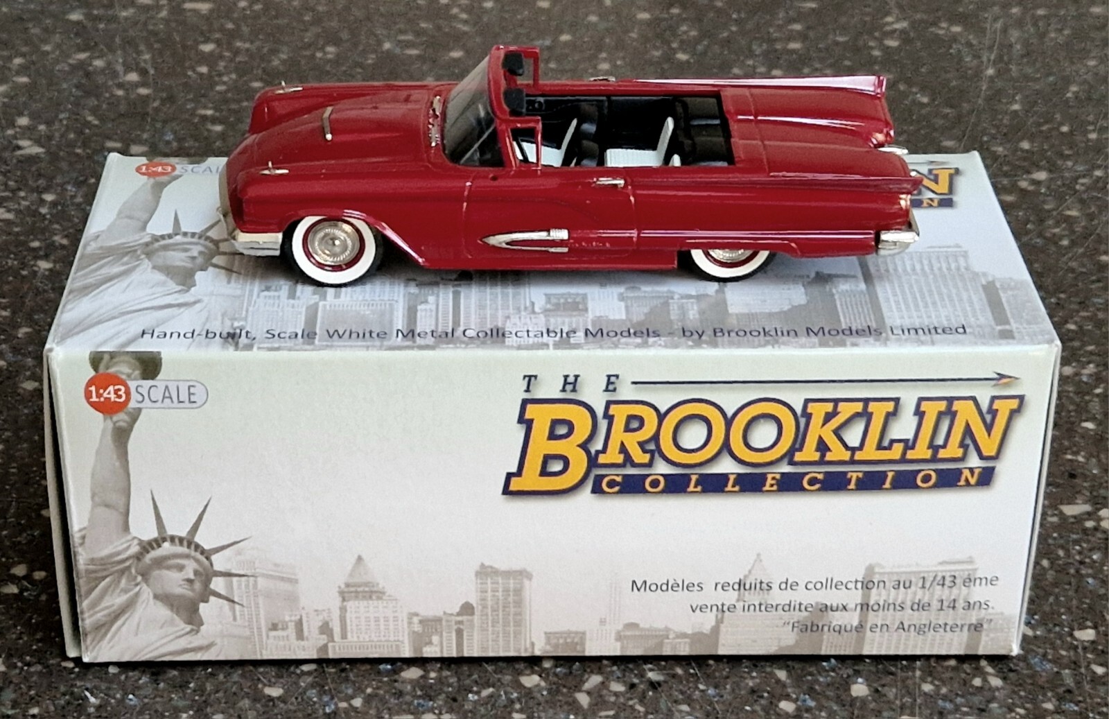 Brooklin BRK64, 1959 Ford T Bird - Free Price Guide & Review