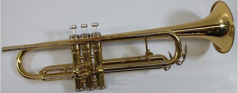 King Cleveland 600 Trumpet with case/MP, USA, Very Good