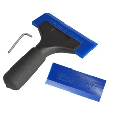 Tendon Water Scraper Squeegee 2 Extra Blue Max Blade Rubber Application Tools US