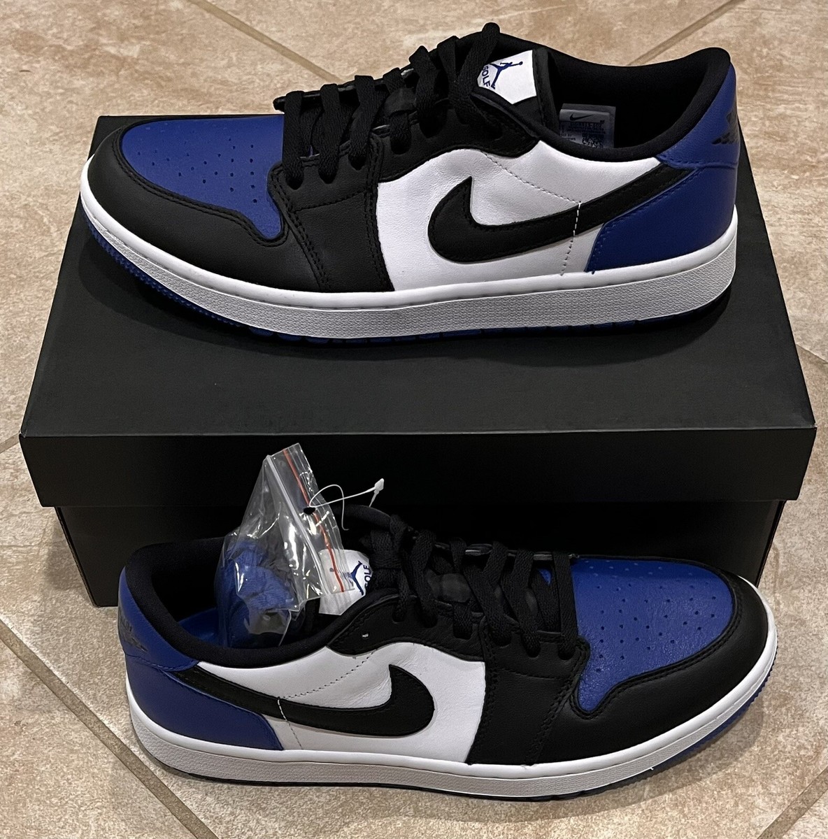 【NIKE】DD9315-102◆ジョーダン 1 ロー ゴルフ◆Sport  楽天市場】NIKE AIR JORDAN 1 LOW GOLF white/black-sport royal