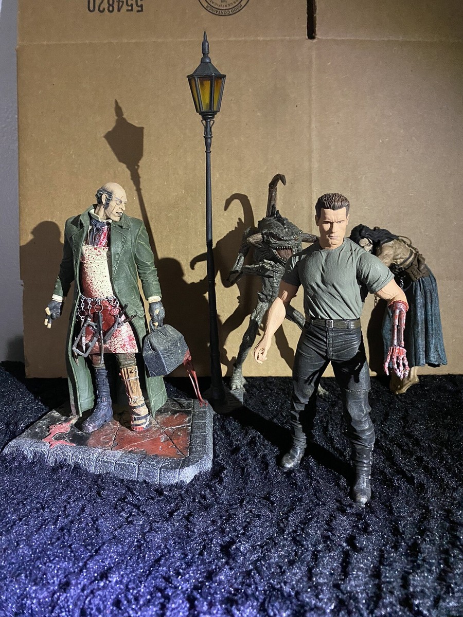 Mcfarlane 6 faces Jack the Ripper & Rasputin Neca Terminator Spawn
