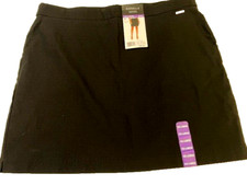 Rafaella XXLarge Black Skort NWT