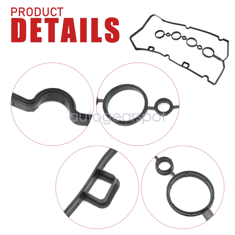 Junta de cubierta de válvula de motor apta para Chevrolet Cruze SONIC AVEO5 09-14 # 55354237 Foto 2 de 4