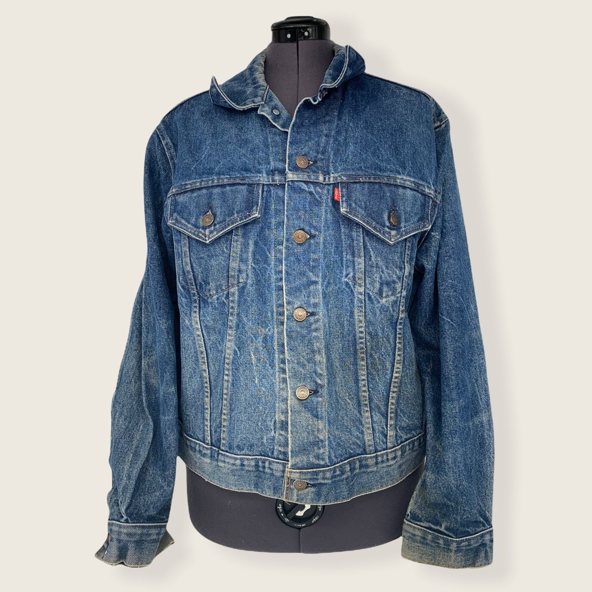 Vintage Levis Type 3 Small e Denim Trucker Jacket 70505-0217 Vintage Levis Type 3 Small e Denim Trucker Jacket 70505-0217