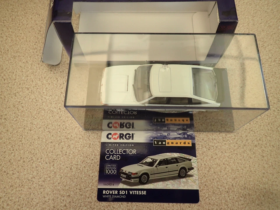 Rover SD1 Vitesse White Diamond Vanguards 1:43 VA09014 NUEVO EN CAJA Foto 2 de 4