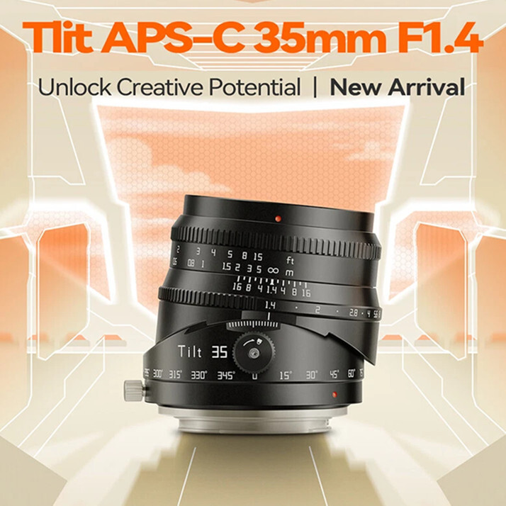 TTArtisan 35mm F1.4 Tilt APS-C Manual Large Aperture Lens for RF/E