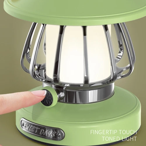 Snail Design Retro Hanging Kerosene Lamp Outdoor Tent Camping Lamp Rechargeable - Picture 8 of 21