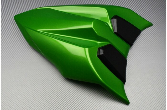 Capot de selle vert pour Kawasaki Z650, idéal pour les sorties solo