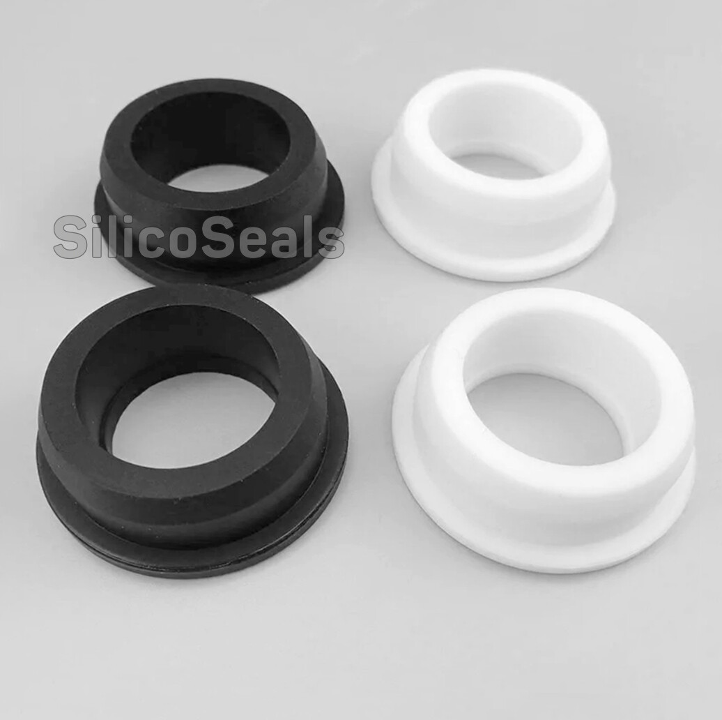 IkErna Gomma Siliconica Snap-On Foro Spine Nero 4.5-50.6Mm - Foto 2