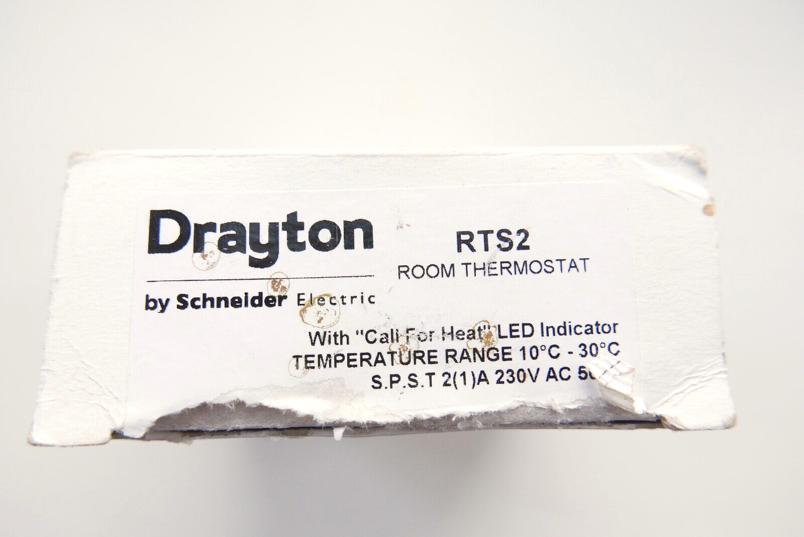 DRAYTON RTS2 1-CHANNEL WIRED ROOM THERMOSTAT | eBay