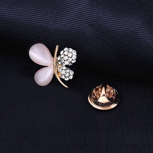 PIN de solapa bisutería broche de diamantes de imitación de cristal chaqueta regalo de cumpleaños para hombre - Imagen 28 de 30