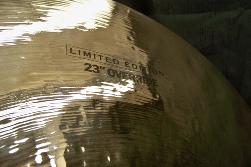 Sabian HHX 23" Power Override Ride Cymbal/Jimmy DeGrasso LTD/4357 Grams - Picture 3 of 13
