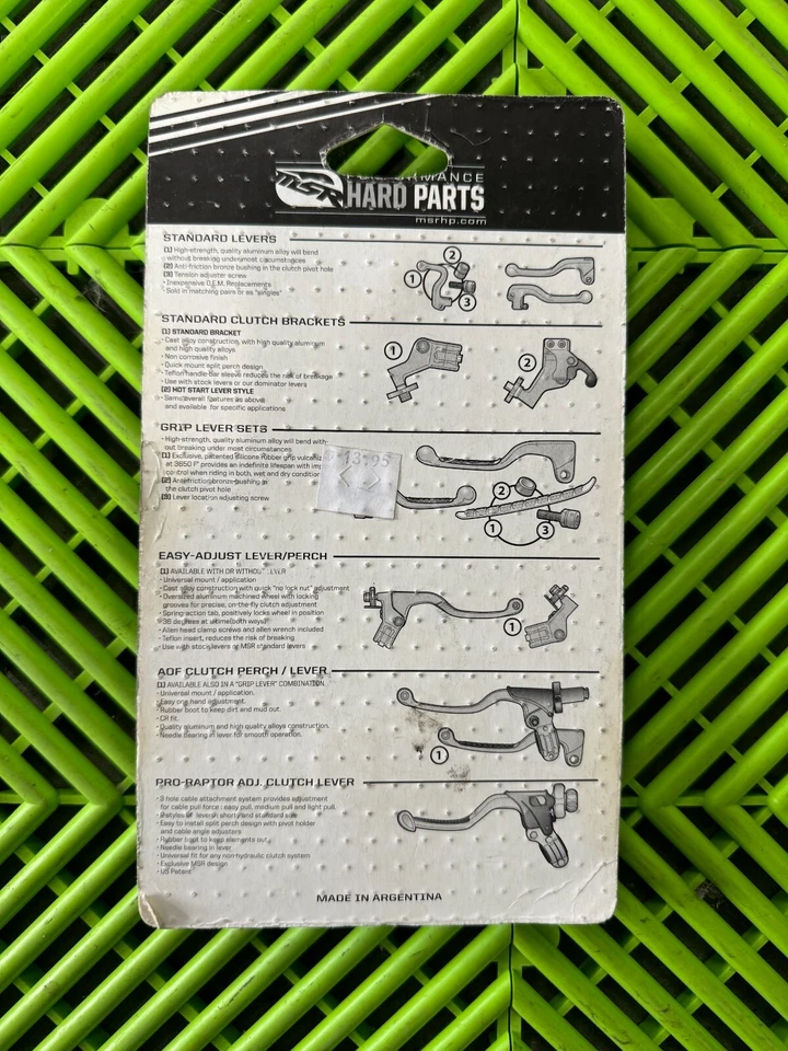 Nueva palanca de freno MSR 341786 para YAMAHA 4SS-83922-00-00 YZ80 YZ125 YZ250 YZF400 Foto 2 de 2