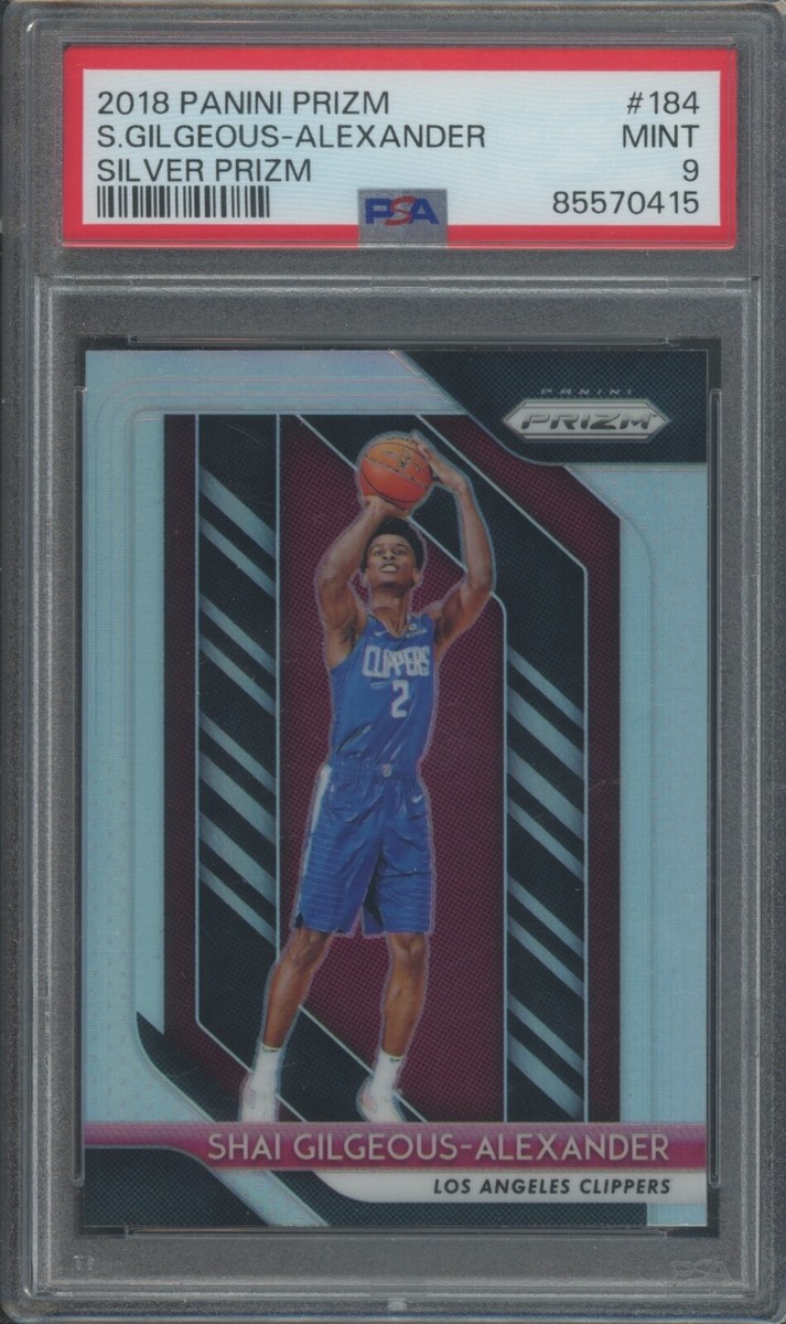2018-19 Panini Prizm - Shai Gilgeous-Alexander #184 Silver 2018-19 Panini Prizm - Shai Gilgeous-Alexander #184 Silver