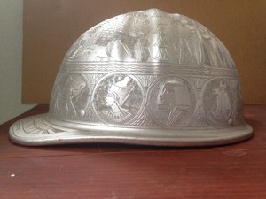 engraved hard hat