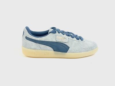 Puma Palermo Hairy Suede Sneaker (blau)