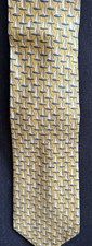 Fil a Fil Paris Herren-Krawatte, Tie, 100% Se...