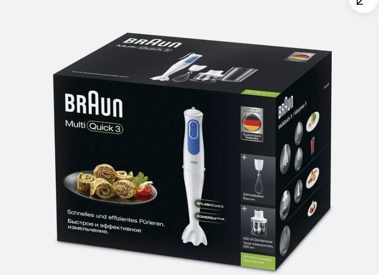 Braun Multi Quick Omlette Hand Blender Stick Whisker Smoothie
