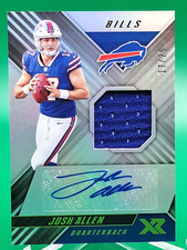 Josh Allen 2018 Panini XR Rookie Jersey # 17/25 Rookie Autograph Bills RARE RC #