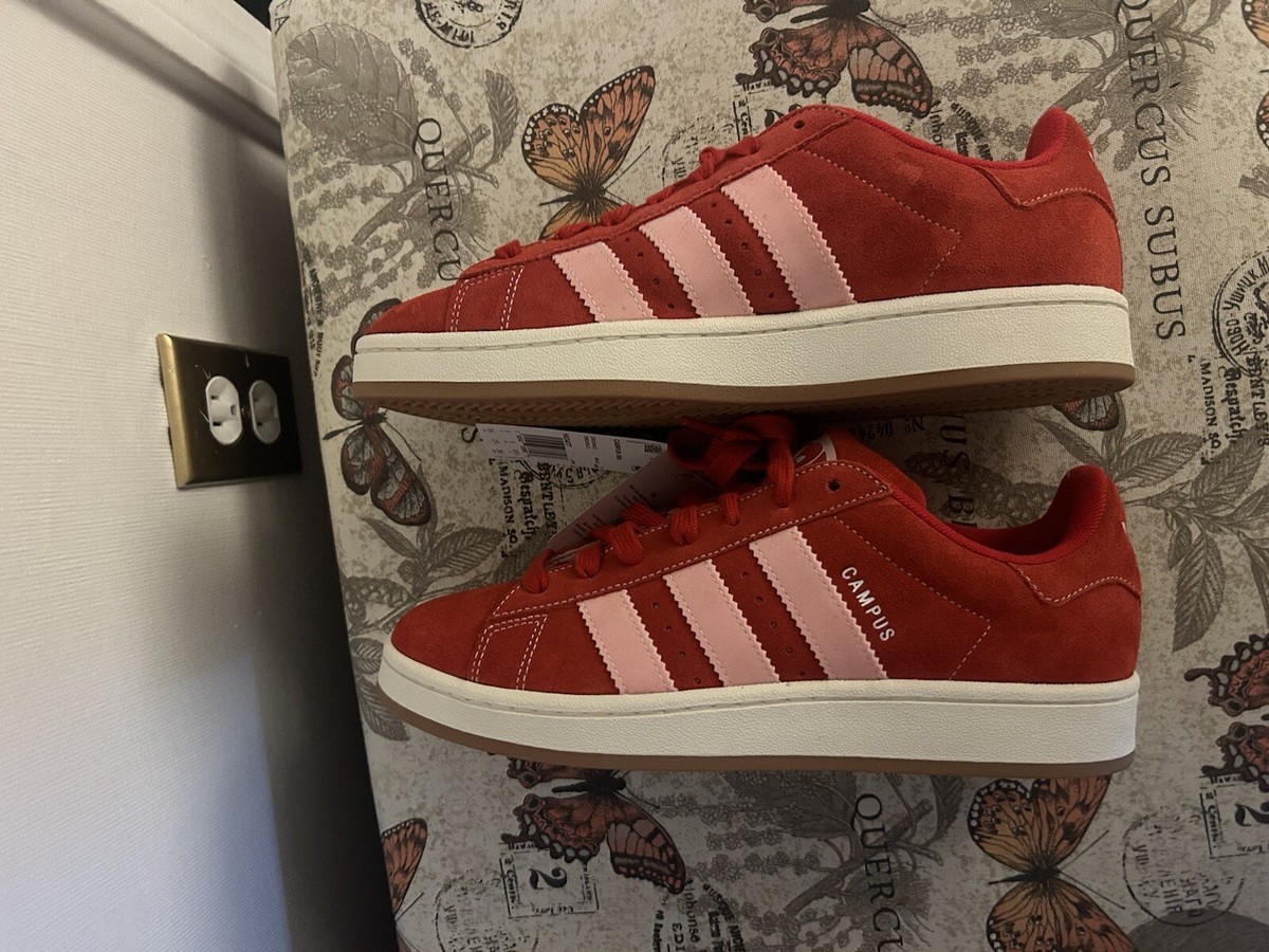 adidas gazelle silver green womens Adidas Campus 00s Scarlet Clear Pink – Newcop main image 1
