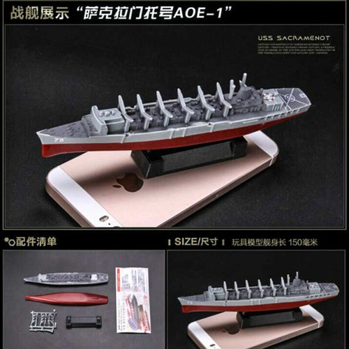 8pcs Assembl Battleship Warship Model Modern Class Aircraft Carrier Military Toy - Bild 9 von 16