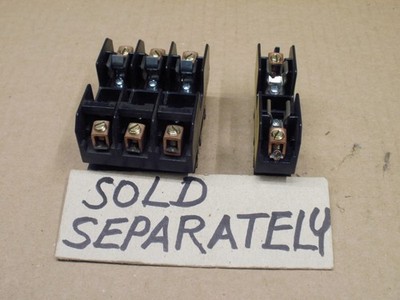 Bussmann Buss Fuse Blocks, 30Amp, 600 Volt, Din Rail Mount, 1 & 3 Pole