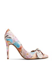 Ted Baker size 39.5 100mm Art Print Bow Court Pumps