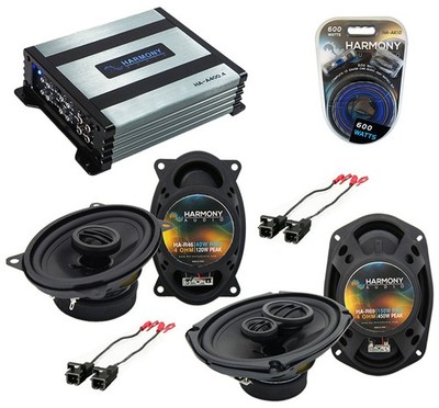 Harmony Chevy Impala SS 1994-1996 HA-R69 6x9'' 450W, HA-R46 4x6'' 120W & 800W Amp