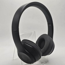 Beats Solo3 Wireless On-Ear Headphones Matte Black A1796 With charger