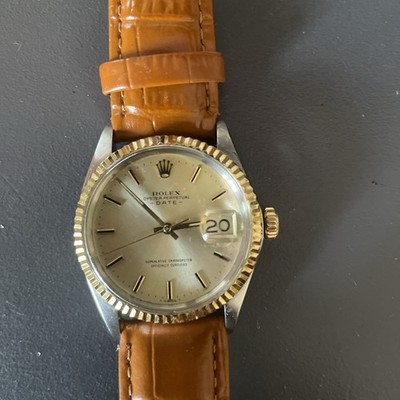 discount ROLEX Oyster perpetual date 1501 vintage Cal.1570 Men's A#145982