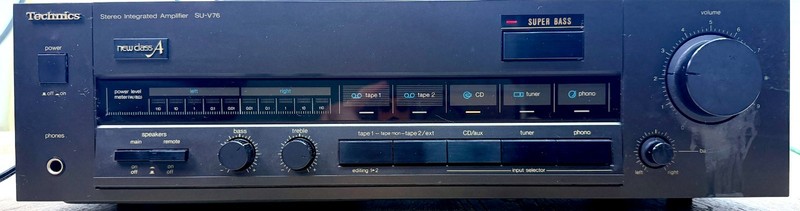 Technics Amplifier - Highly rated Buy It For Life recommendation