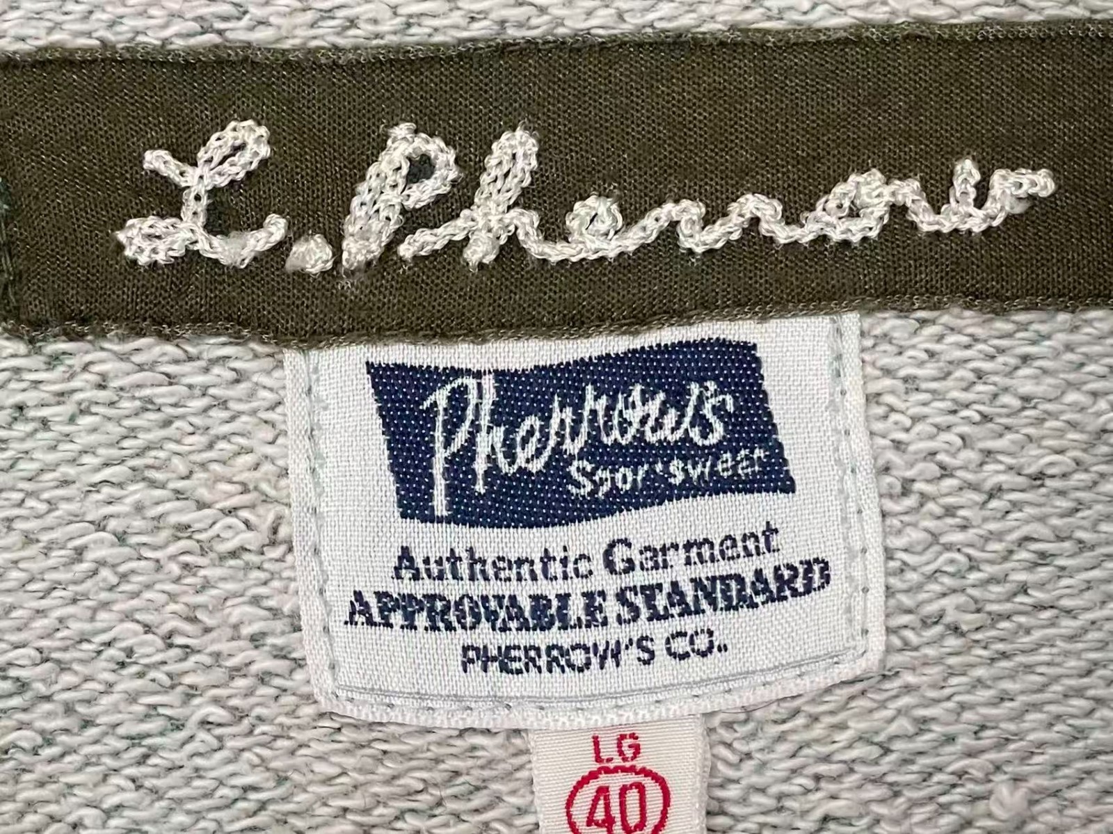 Pherrow's Varsity Chenille Letter Patch Knit Card… - image 5