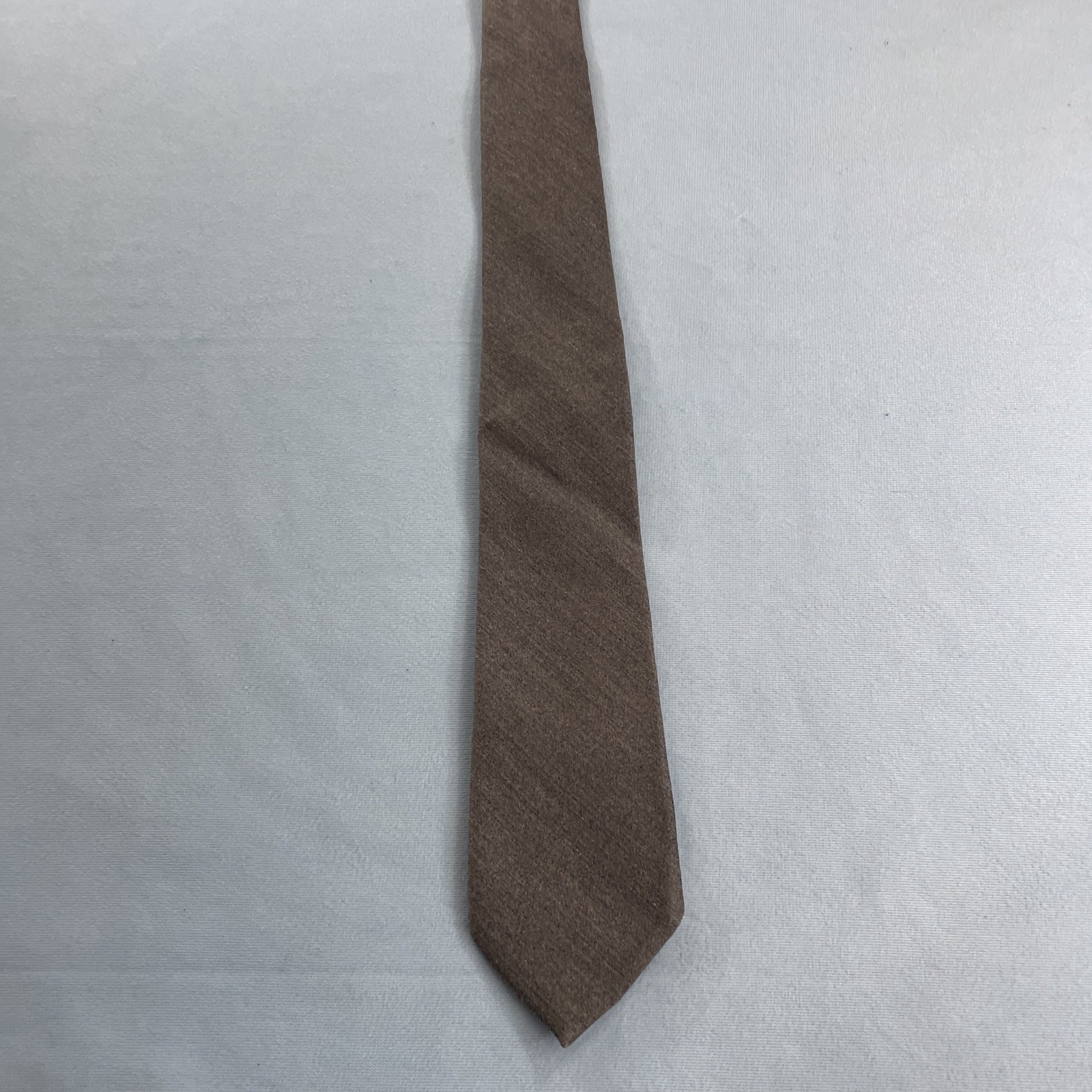 Express Solid Gray Silk Blend NeckTie Skinny Silv… - image 11